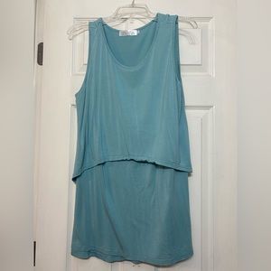 Latched Mama tank top maternity nursing shirt